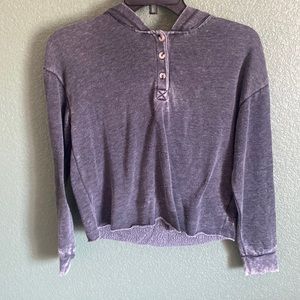 Art Class button down sweat shirt